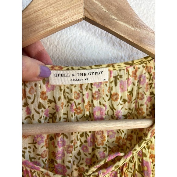 ❌ SOLD ❌ Spell and the Gypsy Collective Rae Floral Blouse - Picture 6 of 10